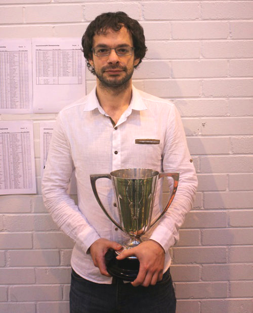 Alan Tate, Scottish Champion 2014