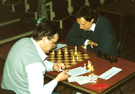 Pete Szalapaj (right)
